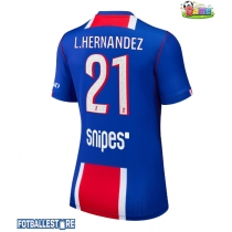 Paris Saint-Germain Lucas Hernandez #21 Hjemmedrakt Dame 2026-27 Kortermet